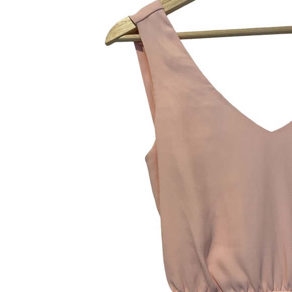 Light Pink Tobi Dress with Low Open Back Size S - Picture 3 of 4